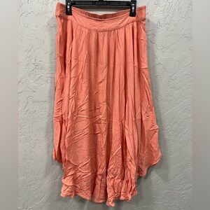 O’Neill Coral Boho Maxi Skirt XXL | Flowing Crinkle Beach Skirt